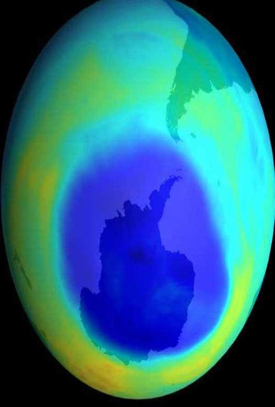 El agujero en la capa de ozono de la Antártida comenzaría a cerrarse