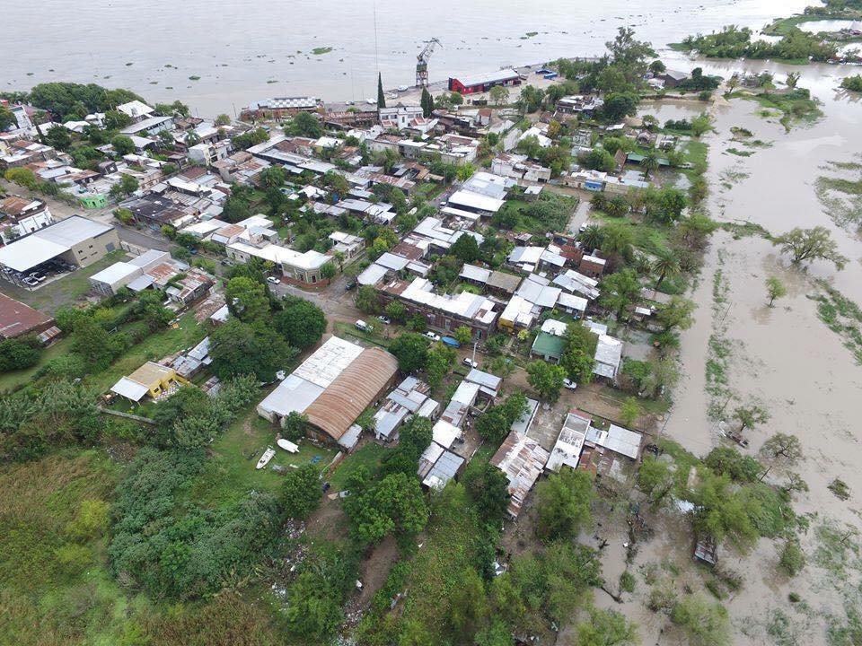 Argentina: Catastróficas inundaciones en Santa Fe, Entre Ríos y Corrientes son a un nivel 