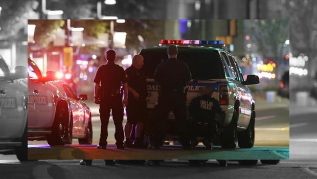 Tras protestas en Dallas 5 policías mueren y 7 resultan heridos por disparos. En tanto, uno de los sospechosos fallece.