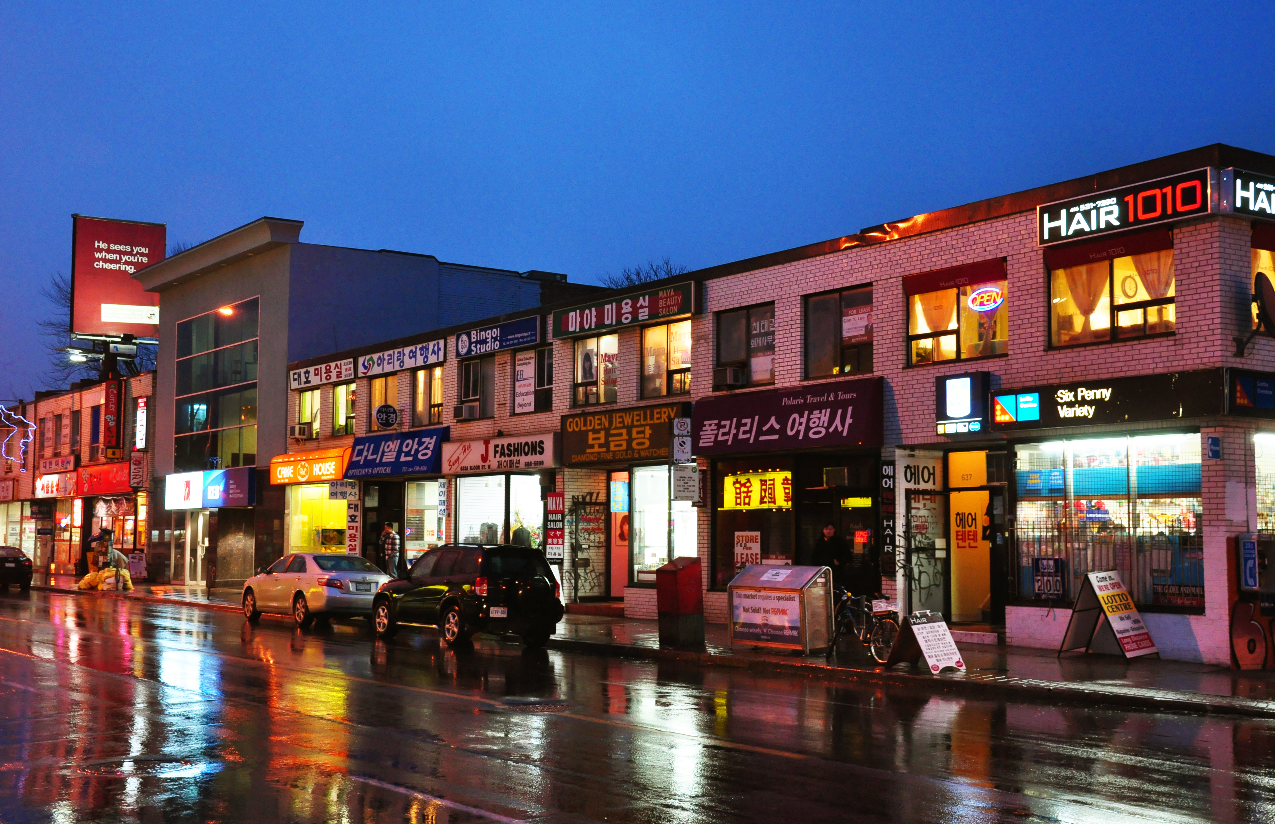 Barrio coreano de Toronto manifiesta preocupacion por las 