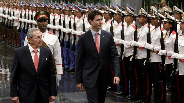 Tras casi dos décadas, un Primer Ministro Canadiense visita Cuba