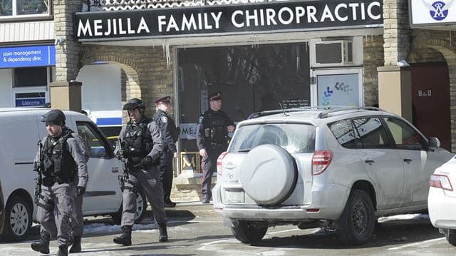 Tiroteo e intento de suicidio en clínica Quiropráctica de familia hispana en Burlington