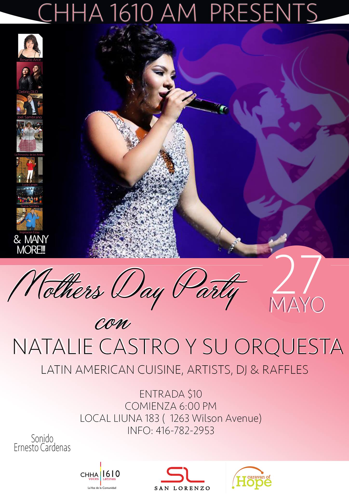 Radio Voces Latinas Invita a celebrar a las mamás este 27 de mayo en evento espectacular