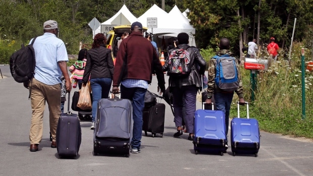 Intensidad de Ola de refugiados llegando a Canadá comienza a bajar