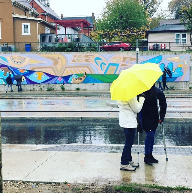 Develan mural sobre la inclusión y la pertenencia en Kitchener, Ontario