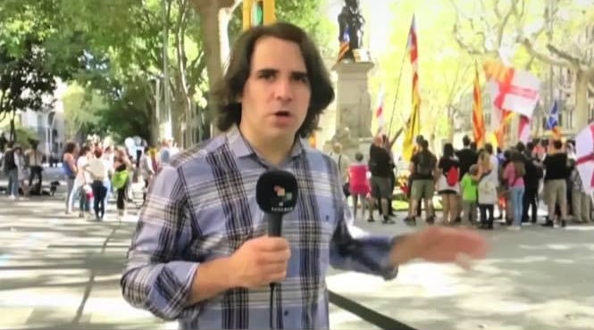 Entrevista a Joan Ortiz i Serra - periodista catalán, por referendo independentista
